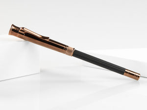 Graf von Faber-Castell Perfect Pencil Brown Edition, Ribbed, PVD, Black 118536