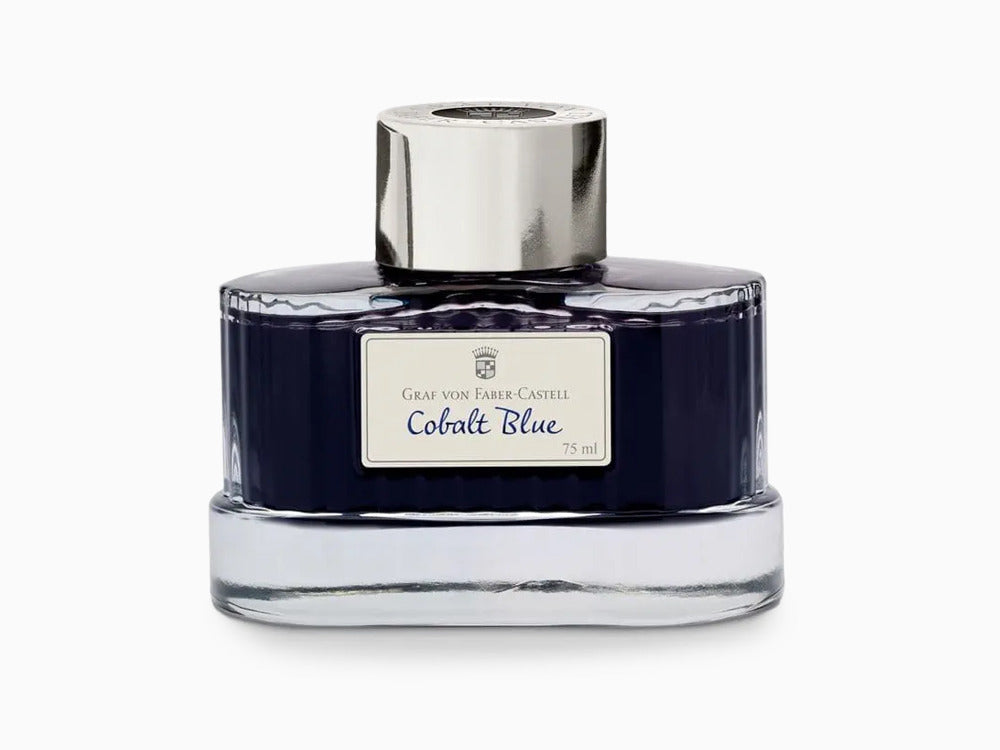 Graf von Faber-Castell Ink Bottle, Cobalt Blue, 75ml