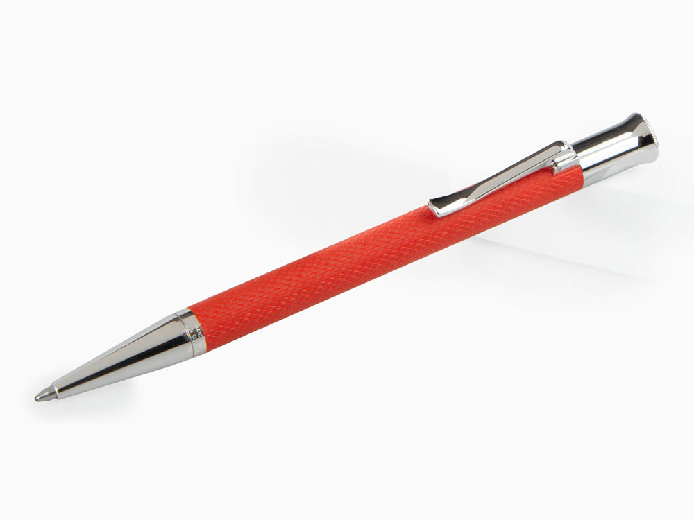 Graf von Faber-Castell Guilloche India Red Ballpoint pen, Precious resine