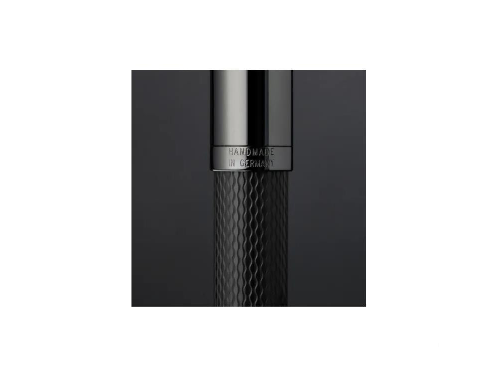 Graf von Faber-Castell Guilloche Black Edition Fountain Pen, 145310