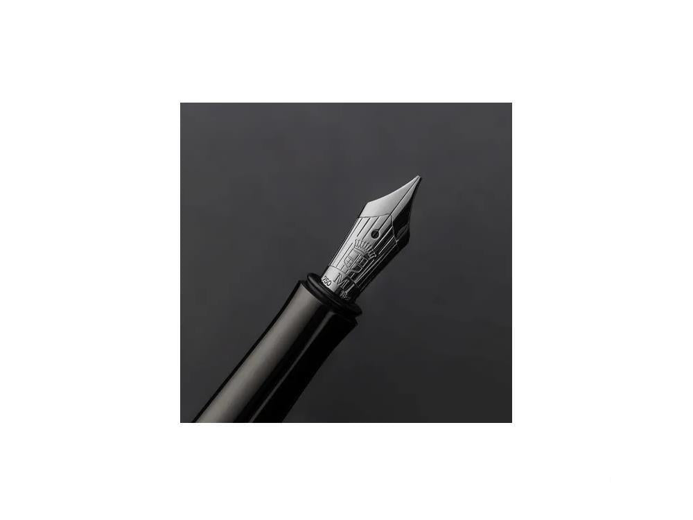 Graf von Faber-Castell Guilloche Black Edition Fountain Pen, 145310