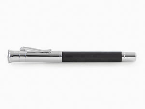 Graf von Faber-Castell Classic Rollerball pen, Ebony wood, Platinum trim,145511