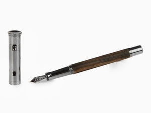 Graf von Faber-Castell Classic Macassar "Black Edition" Fountain Pen