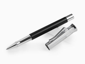 Graf von Faber-Castell Guilloche Rollerball pen, Precious resine, Black, 146510