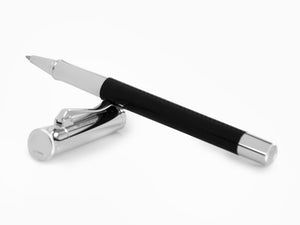 Graf von Faber-Castell Guilloche Rollerball pen, Precious resine, Black, 146510