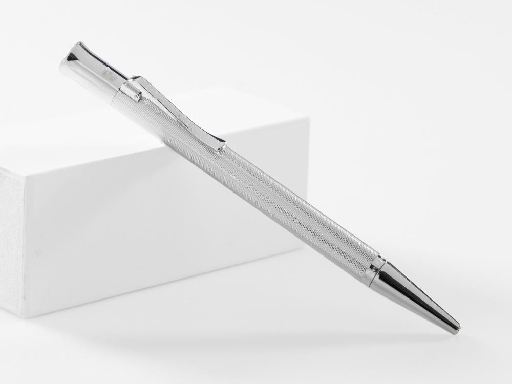 Graf von Faber-Castell Guilloche Ballpoint pen, Metal, Rhodium trim, 1 -  Iguana Sell