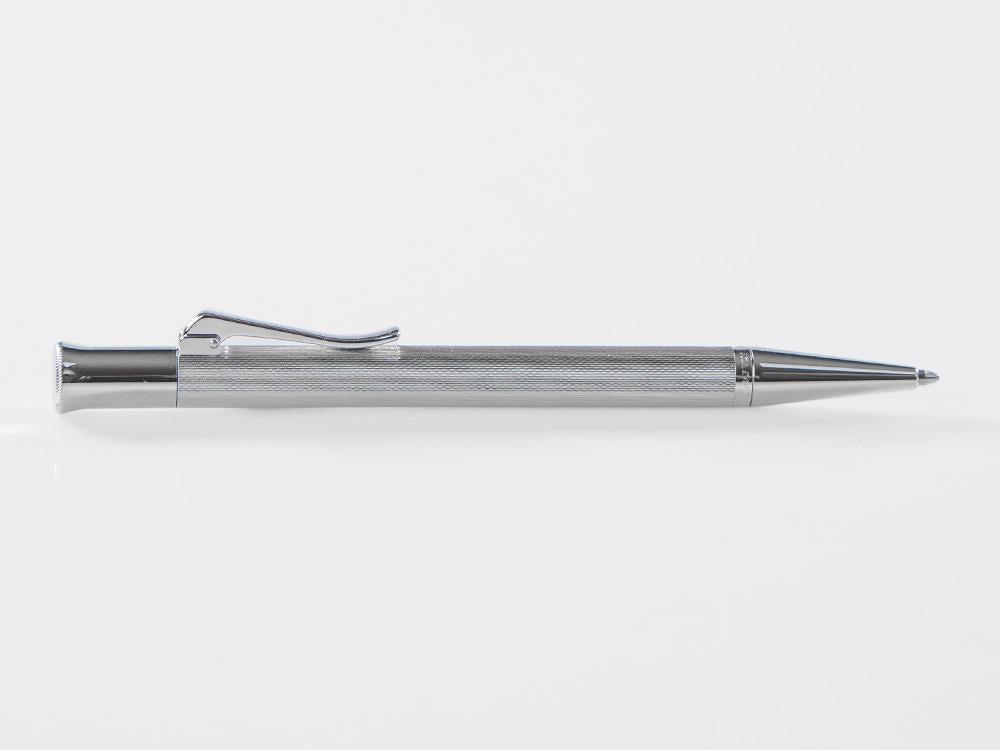 Graf von Faber-Castell Guilloche Ballpoint pen, Metal, Rhodium trim, 146534