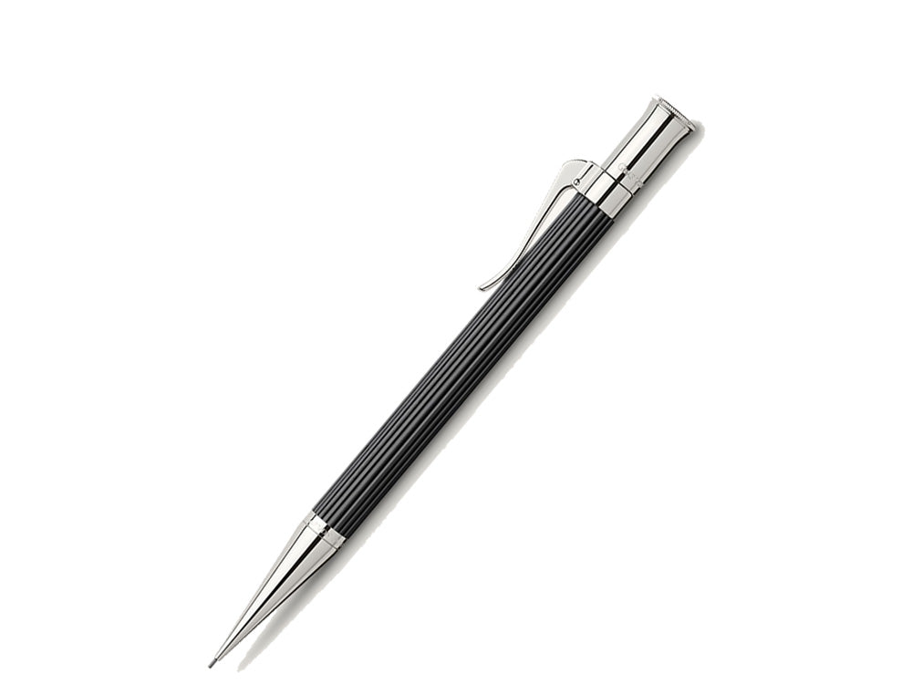 Graf von Faber-Castell Classic Mechanical pencil, Ebony wood, Platinum, 0.7 mm