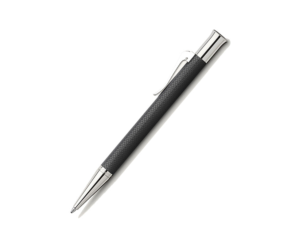 Graf von Faber-Castell Guilloche Ballpoint pen, Precious resine, Black, 146530