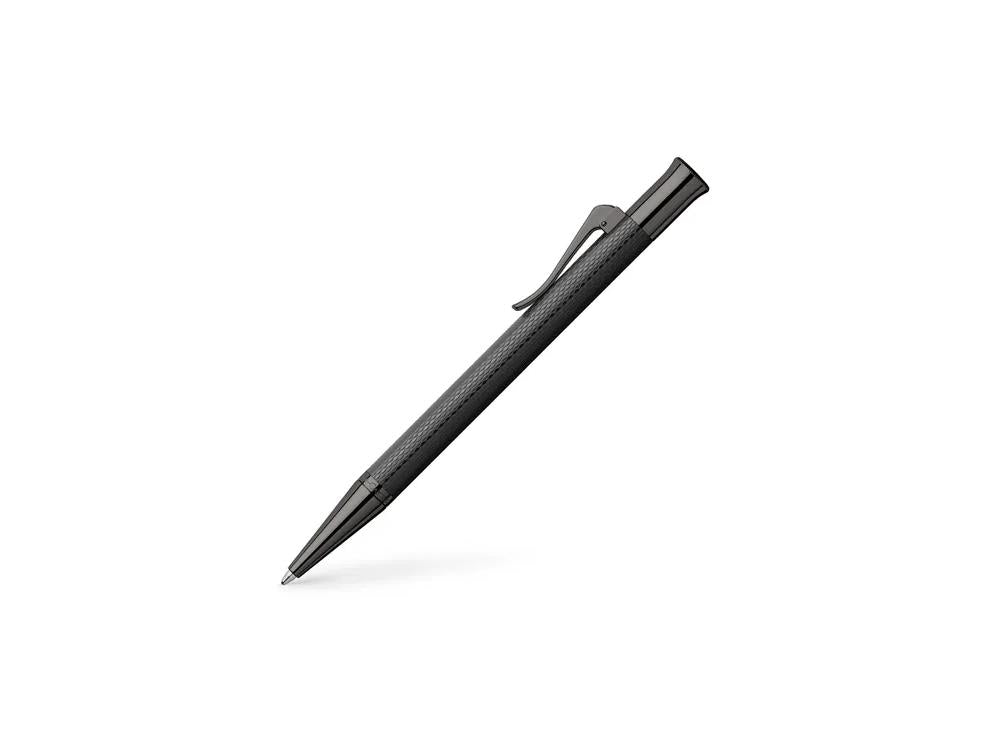 Graf von Faber-Castell Guilloche Black Edition Ballpoint pen, Resin, 145268