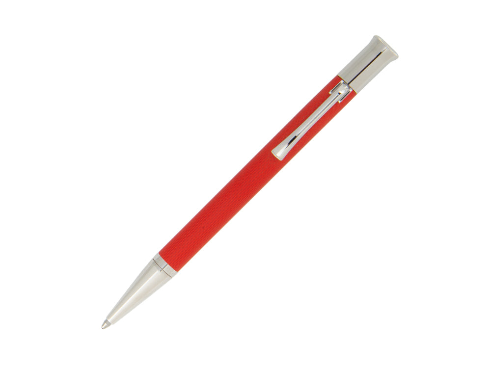 Graf von Faber-Castell Guilloche India Red Ballpoint pen, Precious resine