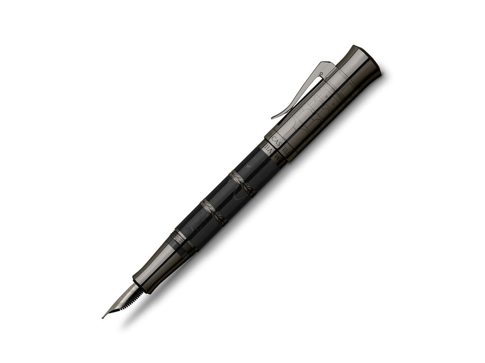 Graf von Faber-Castell Pen of the Year 2018 Fountain Pen, Black, L.E