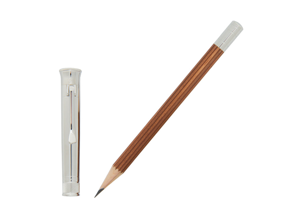 Graf von Faber-Castell Perfect Pencil, Cedar wood, Platinum trim, Brown, 118567