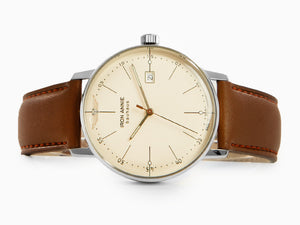 Iron Annie Bauhaus Quartz Watch, Beige, 40 mm, Day, 5044-5