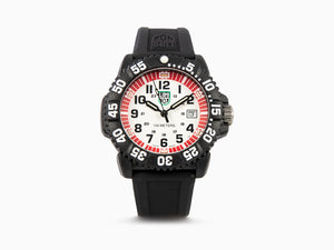 Luminox G-Collection Sea Lion Quartz Watch, White, CARBONOX™, 43 mm, X2.2057