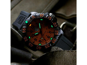 Luminox G-Collection Sea Lion Quartz Watch, Orange, CARBONOX™, 43 mm, X2.2059.1