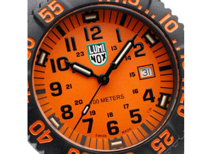 Luminox G-Collection Sea Lion Quartz Watch, Orange, CARBONOX™, 43 mm, X2.2059.1