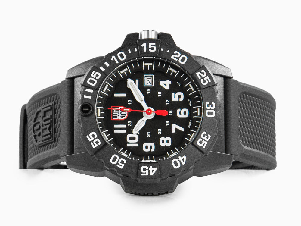 Luminox Sea Navy Seal 3502 Quartz watch, Carbon, 45mm, 20 atm, Polyurethane