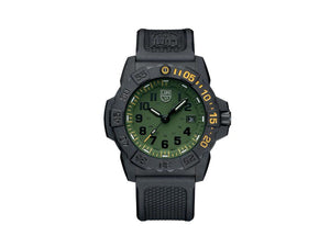 Luminox Sea Navy Seal Quartz Watch, Green,45 mm, XS.3517.NSF.SET