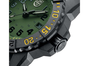 Luminox Sea Navy Seal Quartz Watch, Green,45 mm, XS.3517.NSF.SET