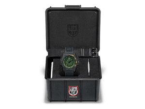 Luminox Sea Navy Seal Quartz Watch, Green,45 mm, XS.3517.NSF.SET