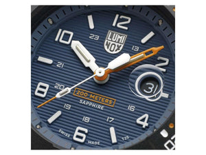 Luminox Sea Navy Seal 3600 Quartz Watch, Blue, CARBONOX™, 45 mm, XS.3602.NSF