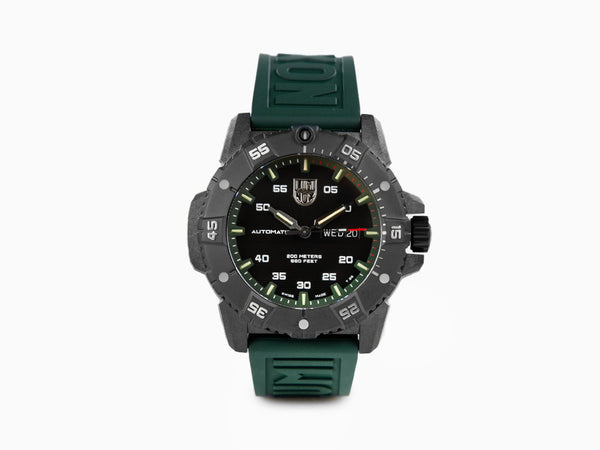 Luminox Master Carbon Seal 3860 Series Automatic Watch, Green 