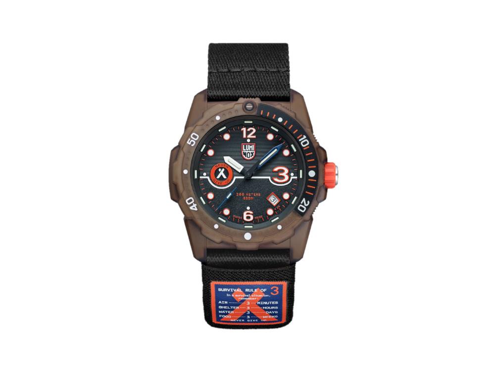 Luminox Bear Grylls Survival 3720 Series Quartz Watch, 42 mm, LX.3721.ECO