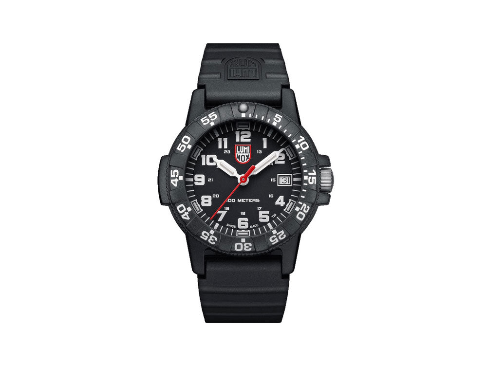 Luminox Leatherback Sea Turtle Quartz watch, Black, Carbon, 39mm, 10 atm, Day