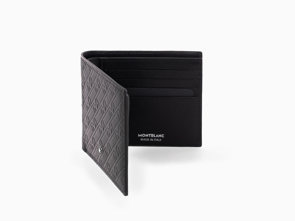 Montblanc Extreme 3.0 Compact Wallet, Black, Leather, Cotton, 6 Cards, -  Iguana Sell