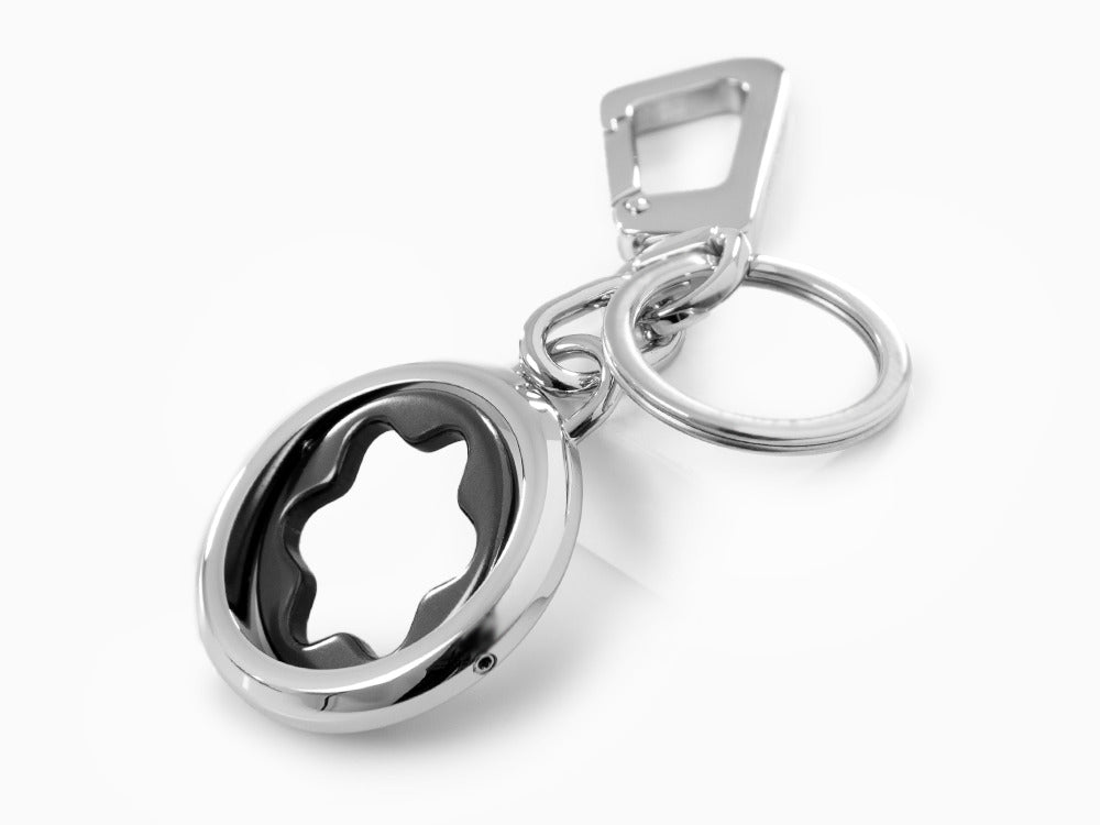 Montblanc Meisterstück Spinning Emblem Key ring, Stainless steel