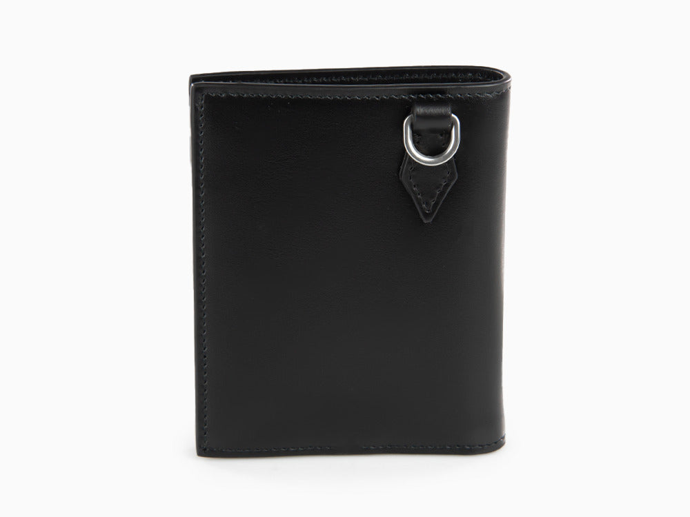 Hotsell Montblanc black lambskin leather card wallet