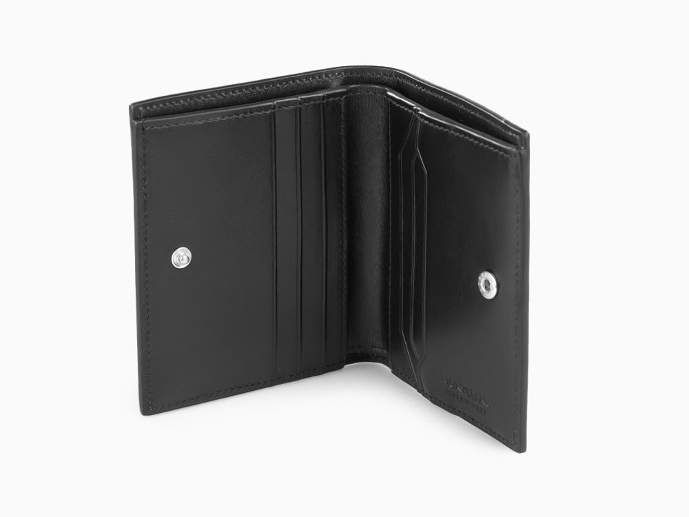 Montblanc Extreme 3.0 Compact Wallet, Black, Leather, Cotton, 6 Cards, -  Iguana Sell