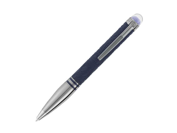 Montblanc StarWalker SpaceBlue Doué Ballpoint pen, Ruthenium 