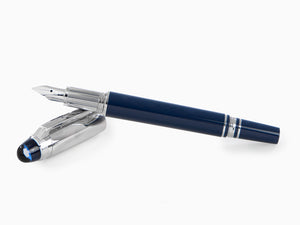 Montblanc StarWalker Blue Planet Doué Fountain Pen, 132434