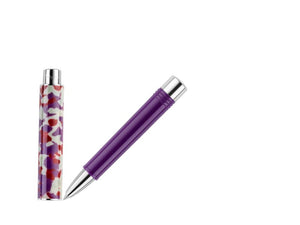 Montegrappa Gnomo Obsession Midnight Rollerball pen, Resin, Purple, ISGNORAL