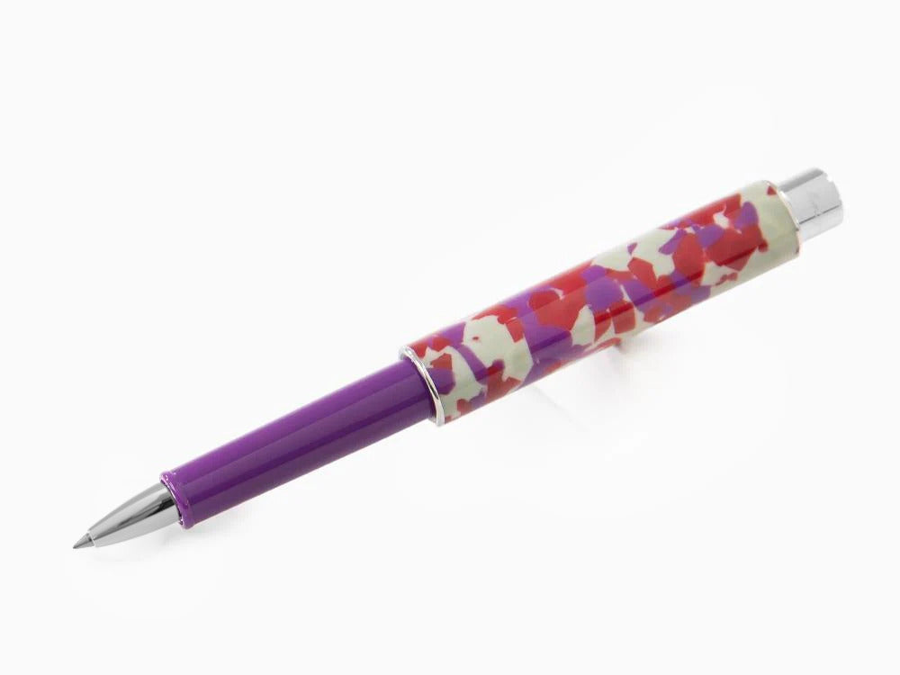 Montegrappa Gnomo Obsession Midnight Rollerball pen, Resin, Purple, ISGNORAL