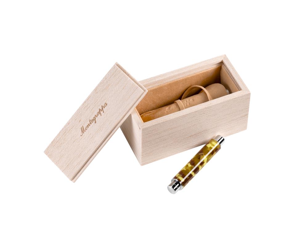 Montegrappa Gnomo Obsession Buttermilk Rollerball pen, Resin, Green, ISGNORAY