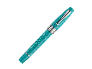 Montegrappa Regal Year Of The Dragon Blue Lagoon Fountain Pen ISYDN-IB-1