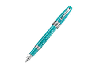 Montegrappa Regal Year Of The Dragon Blue Lagoon Fountain Pen ISYDN-IB-1