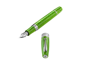 Montegrappa Regal Year Of The Dragon Green Mamba Fountain Pen, ISYDN-IG