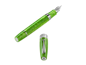 Montegrappa Regal Year Of The Dragon Green Mamba Fountain Pen, ISYDN-IG