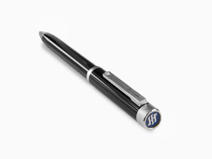 Montegrappa Zero Ballpoint pen, Black Resin, Palladium IP, ISZEIBIP