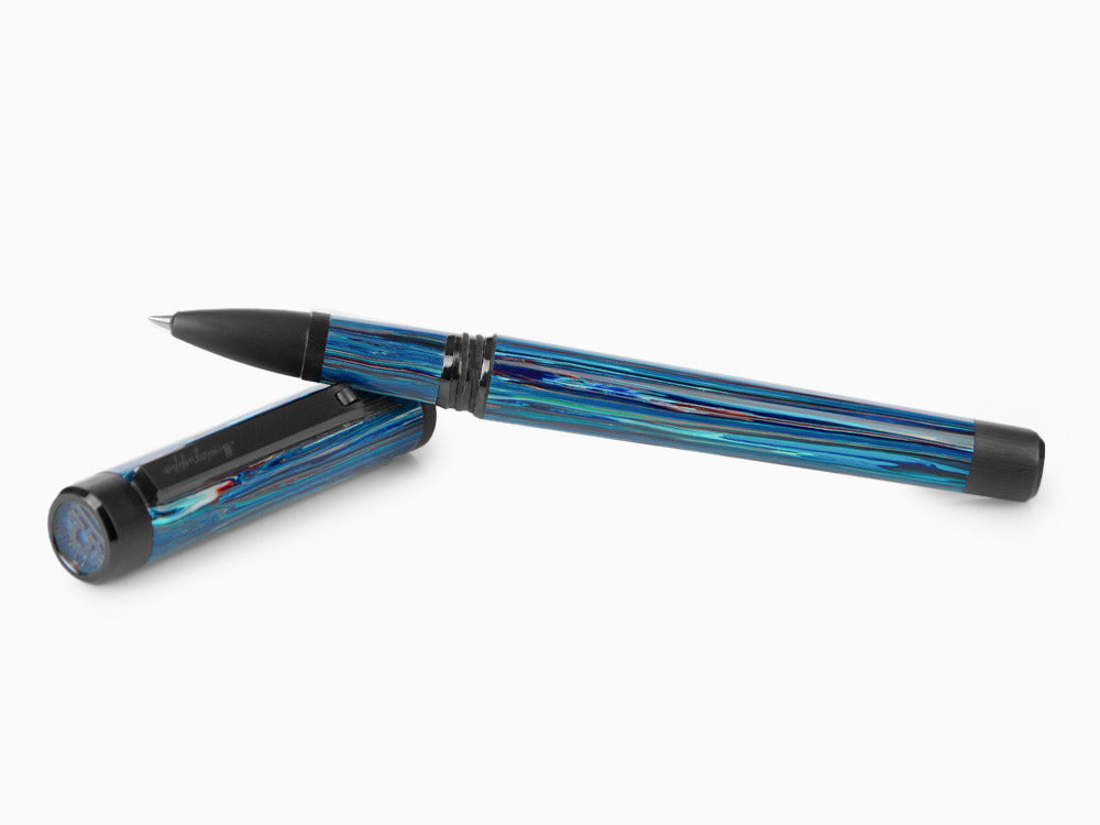 Montegrappa Zero Zodiac Libra Rollerball pen, Montegrappite, PVD, ISZEZRIC-B8