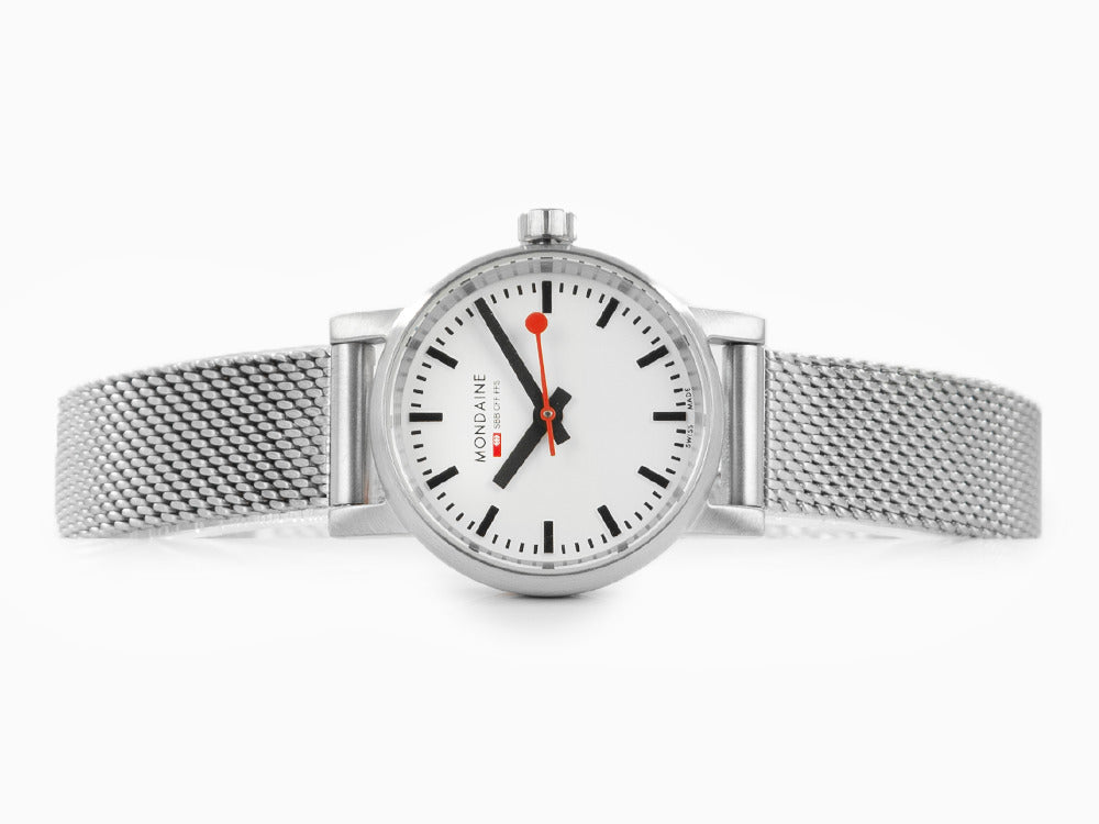 Mondaine ultra thin men's white shop