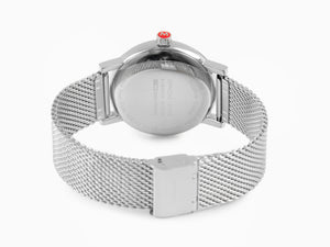 Mondaine SBB Evo2 Big Quartz Watch, White, 40 mm, Day, MSE.40210.SM