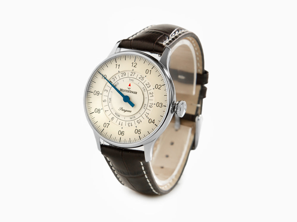 Meistersinger Pangaea Day Date Automatic Watch ETA 2836 2 40mm.PDD90 Iguana Sell
