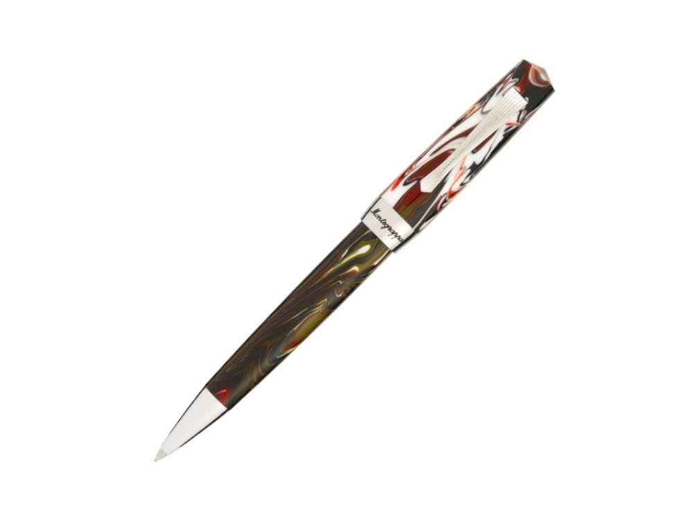 Montegrappa Elmo 02 Asiago Ballpoint pen, Resin, Stainless Steel, ISE2RBAR