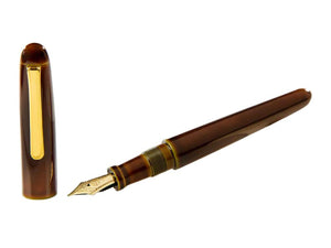 Nakaya Writer Heki-Tamenuri Fountain Pen, Portable, Urushi lacquer