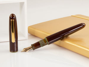 Nakaya Writer Heki-Tamenuri Fountain Pen, Portable, Urushi lacquer